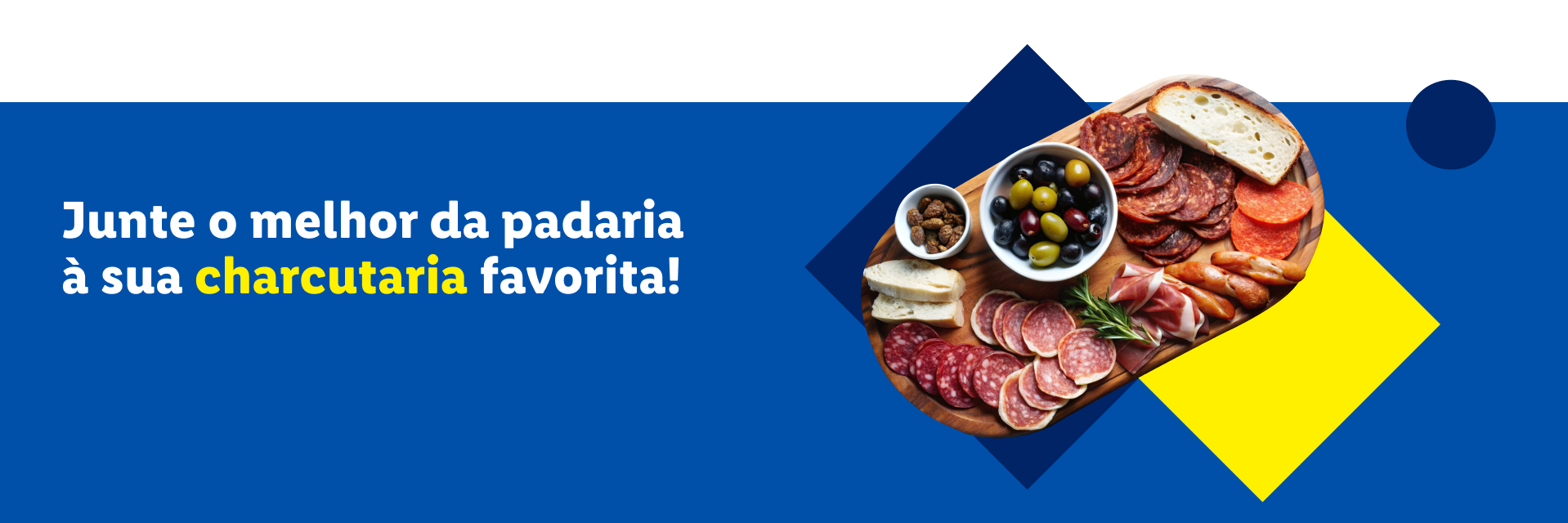 Queijos, embutidos e pães frescos combinam perfeitamente!
