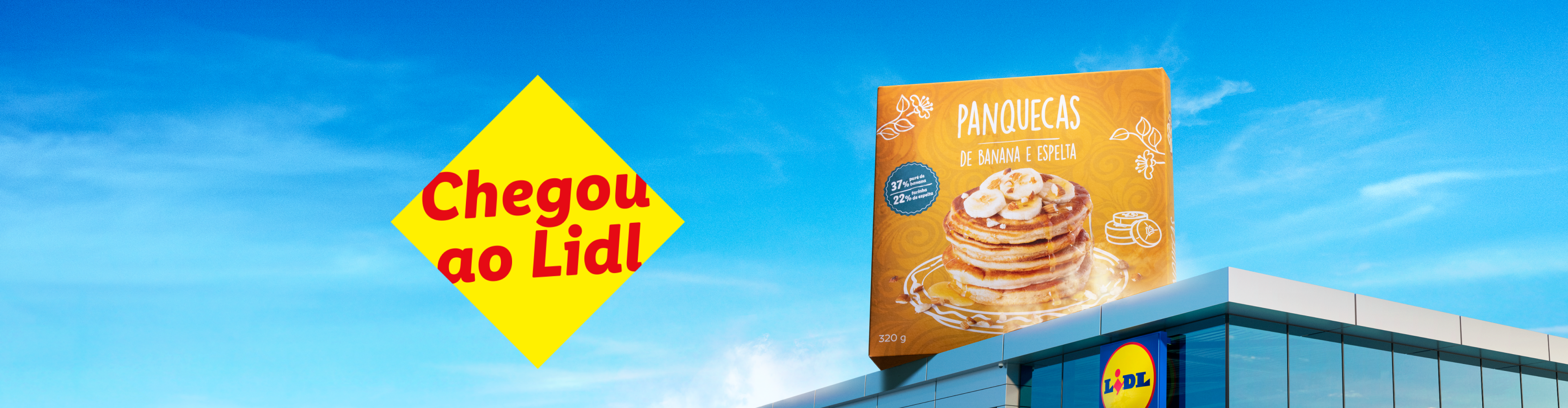 Panquecas de banana e espelta da Lidl chegaram!