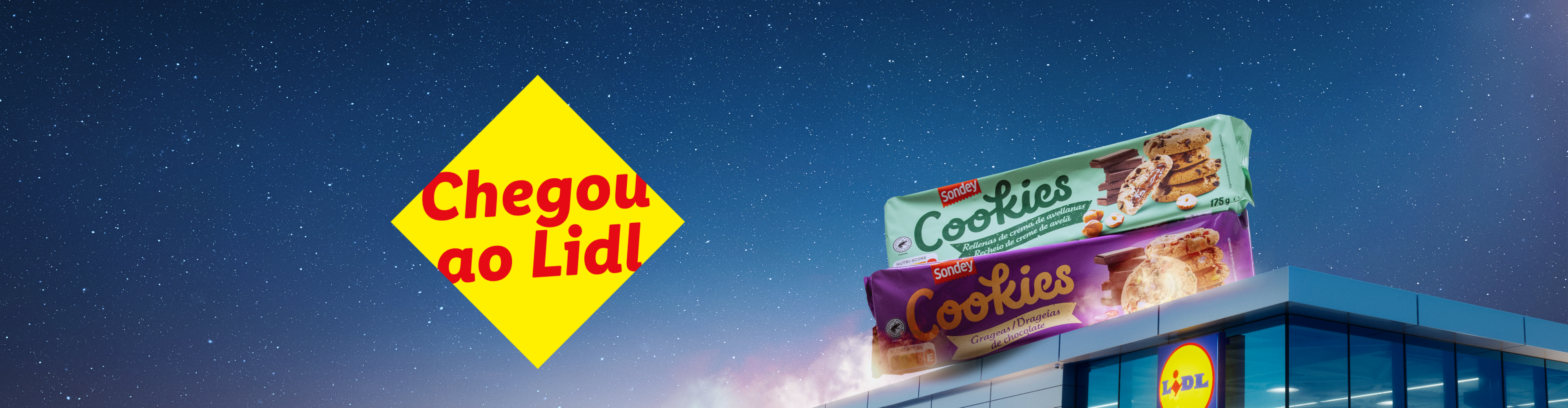 Biscoitos Sondey chegaram ao Lidl.