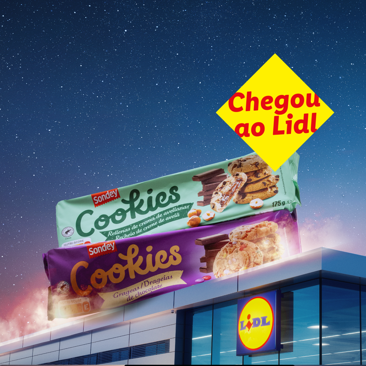 Biscoitos Sondey chegaram ao Lidl.