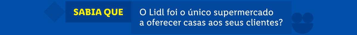Anúncio Lidl: Pergunta se o Lidl oferece casas aos clientes.