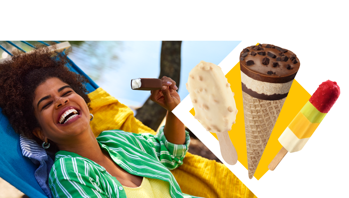 Gelados em pau, em cone e sorvete – o deleite perfeito de verão!