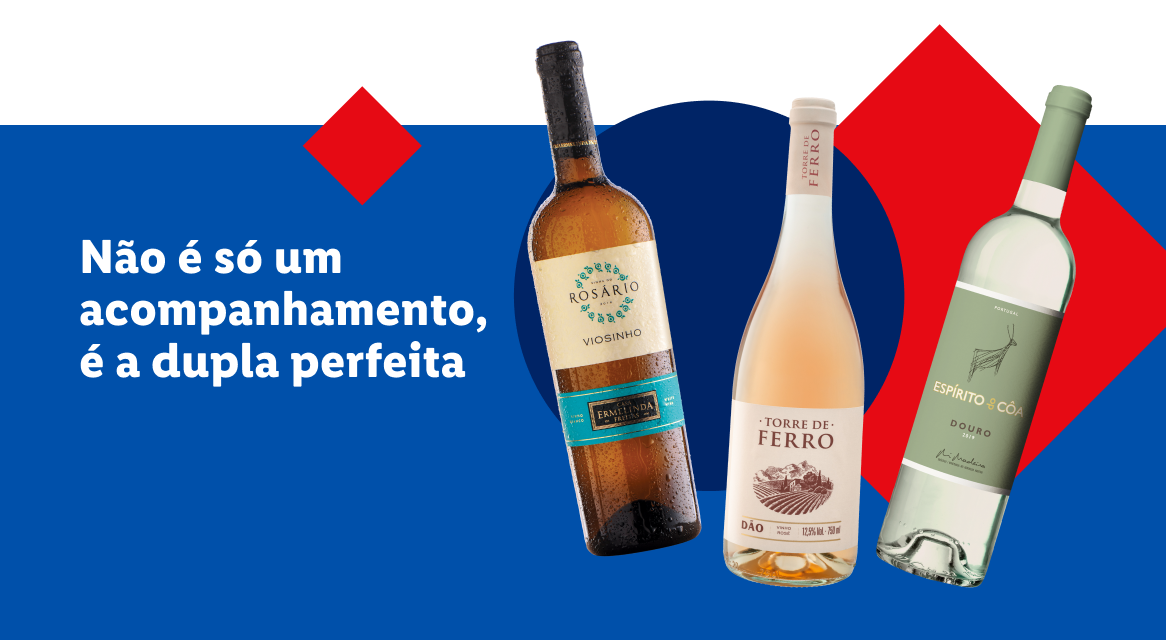 Vinhos Rosário, Torre de Ferro e Espirito de Coa: a dupla perfeita para acompanhar.