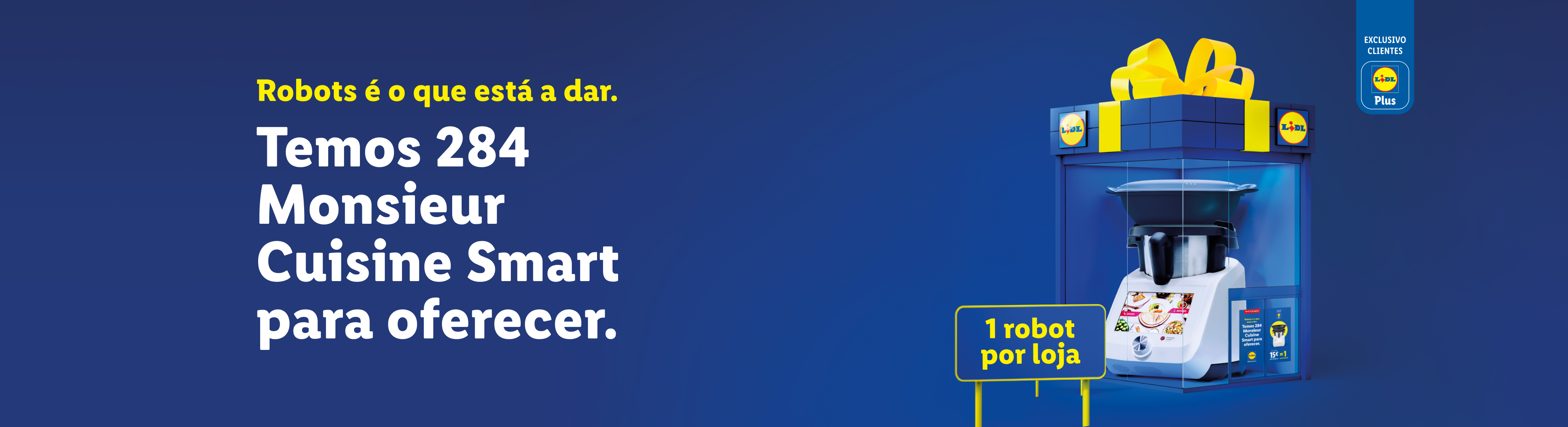 Promoção Lidl Plus: 284 robôs de cozinha Monsieur Cuisine Smart para oferecer.