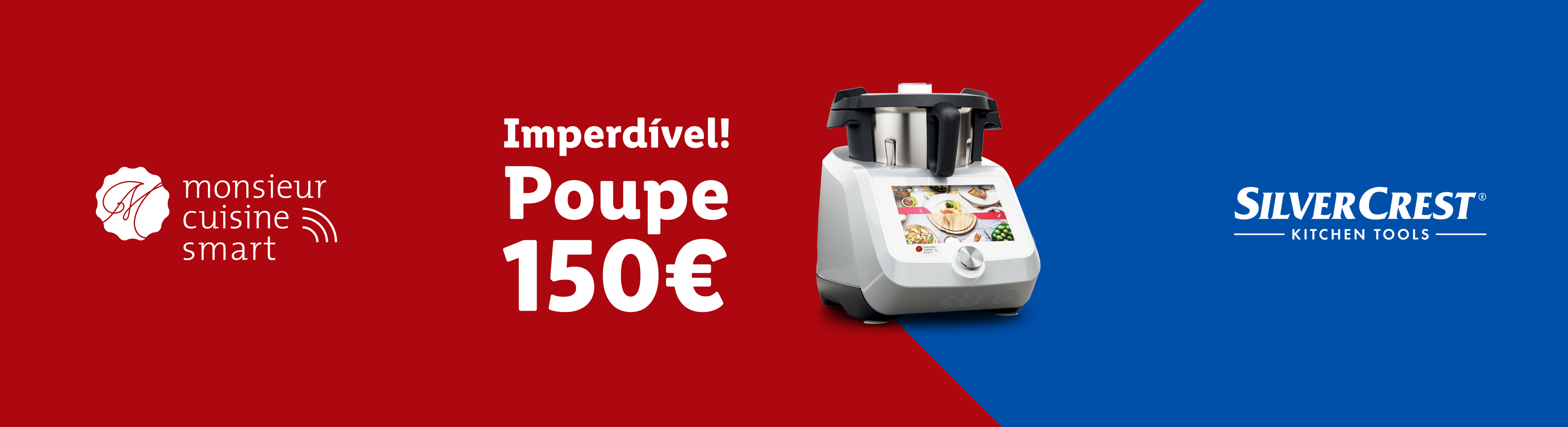 Processador de alimentos SilverCrest Kitchen Tools a 150€.