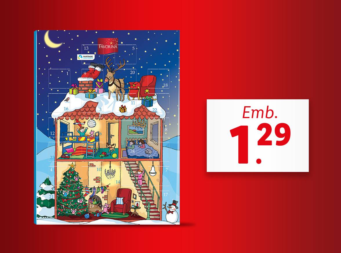 Favorina® Calendário de Natal