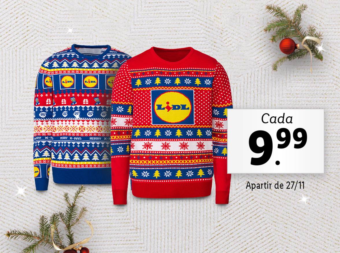 Livergy®/ Esmara® Camisola de Natal Lidl 