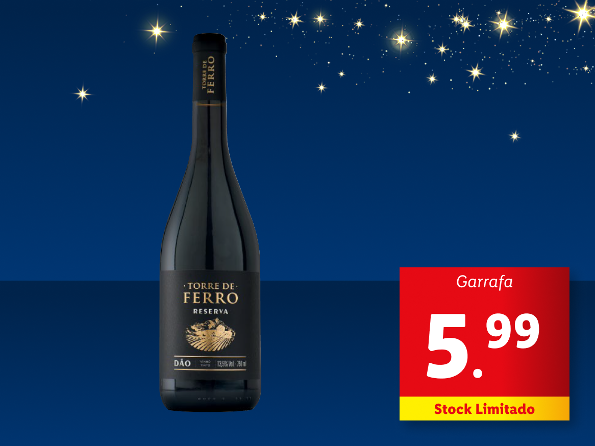 Vinho Torre de Ferro Reserva, 5,99€.