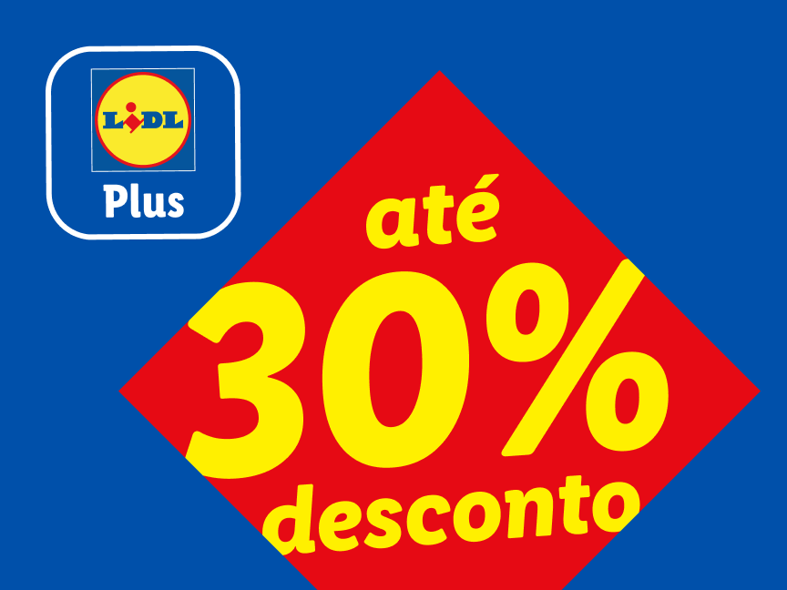 Lidl Plus oferece até 30% de desconto.