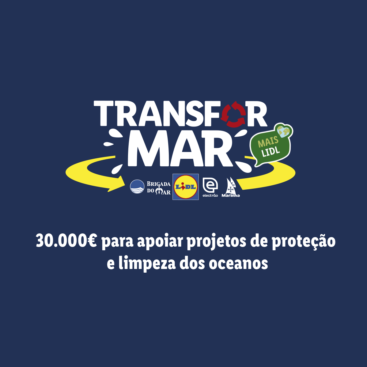 Lidl e parceiros investem 30.000€ em projetos de proteção dos oceanos.
