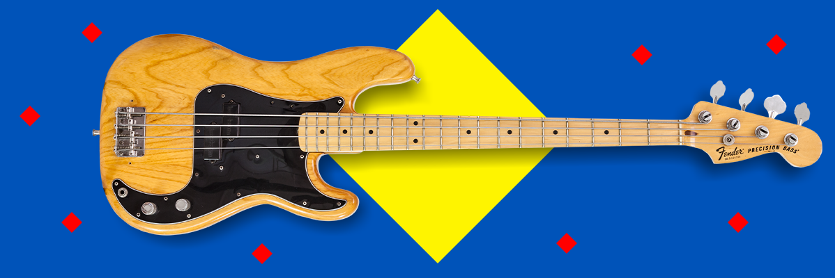 Baixo Fender Precision Bass.