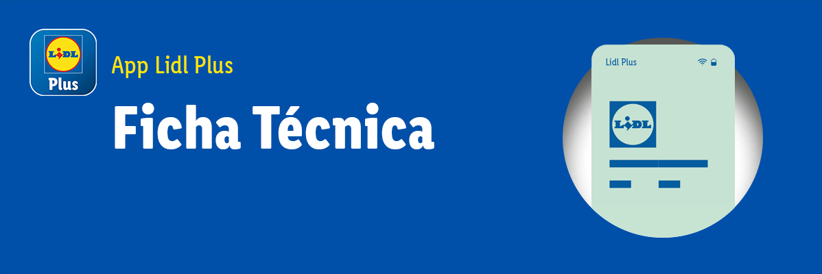 Aplicativo Lidl Plus e informações técnicas.