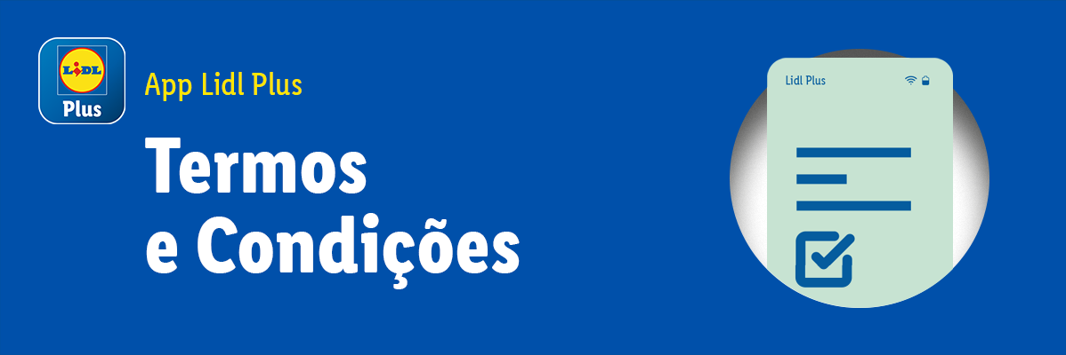 App Lidl Plus: termos de uso.