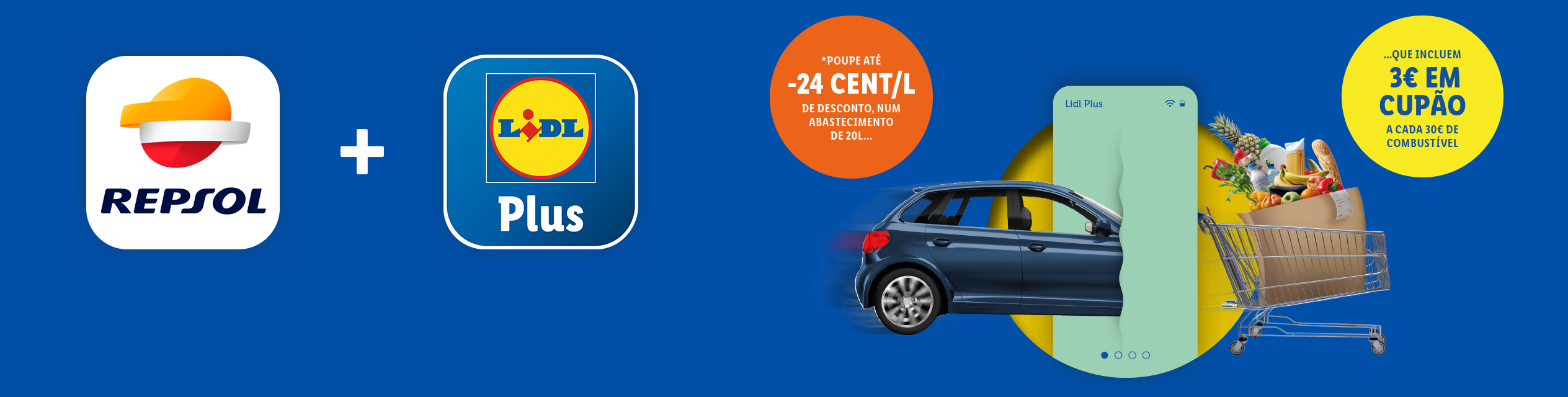 Parceria Lidl Plus e Repsol