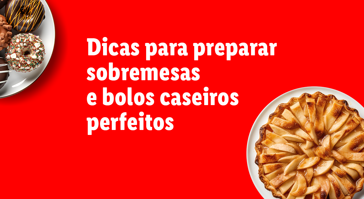 Donuts e torta de maçã: dicas para sobremesas perfeitas.