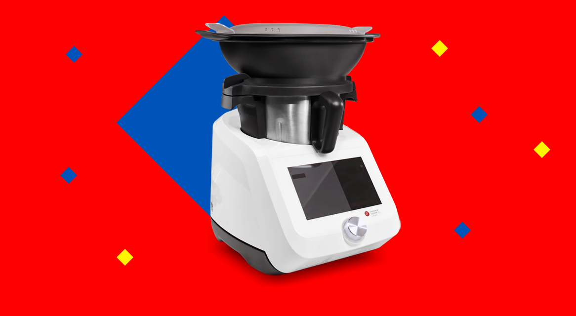 Monsieur Cuisine Smart: processador de alimentos e outros acessórios.