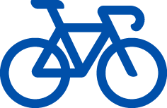 Ícone de bicicleta.