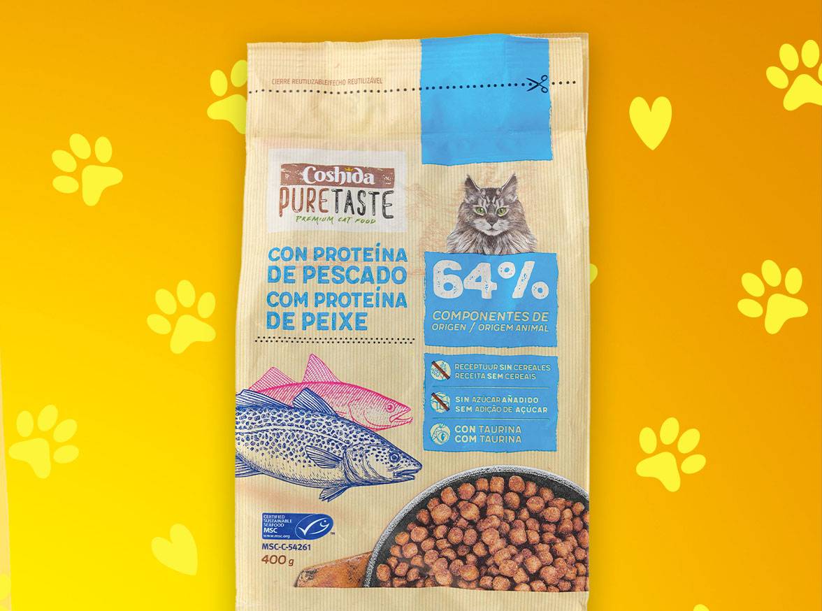 Croquetes para Gato Coshida Pure Taste (2kg)