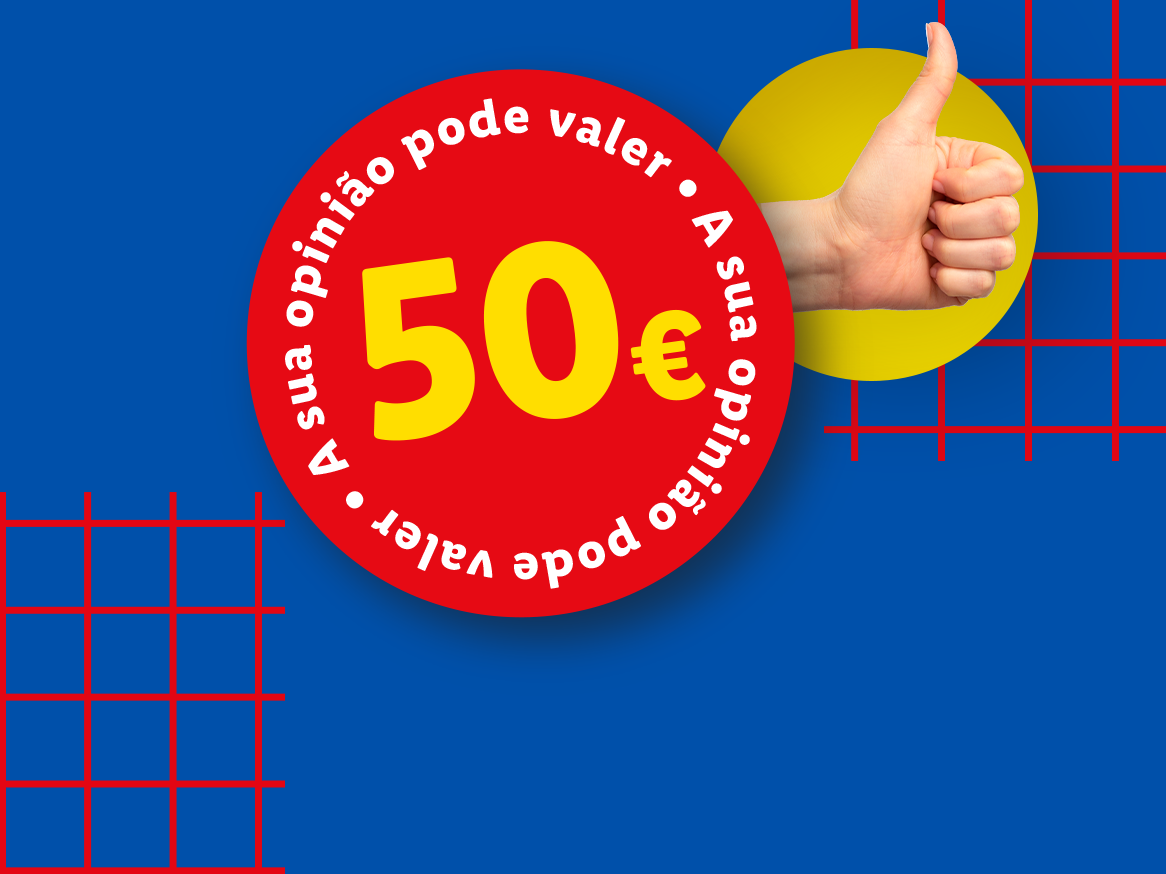 A sua opinião nunca é de mais