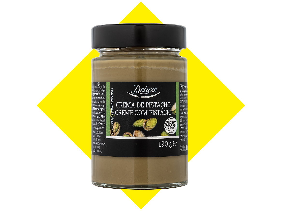 Creme de pistácio Deluxe, 190g.